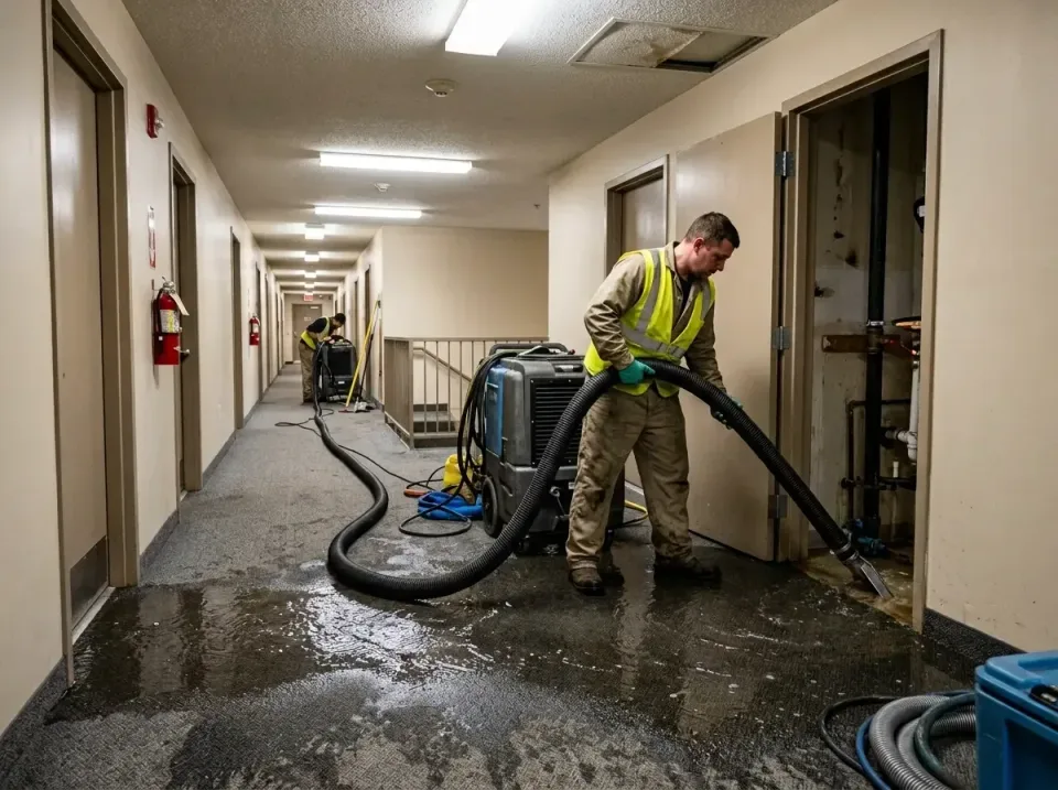 multi-unit-apartment-hallway-f-005 — frequently asked questions, Emergency Burst Pipe Water Extraction & Removal in Kualapuu…
